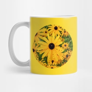 Mothers Day Flowers Yellow Mug